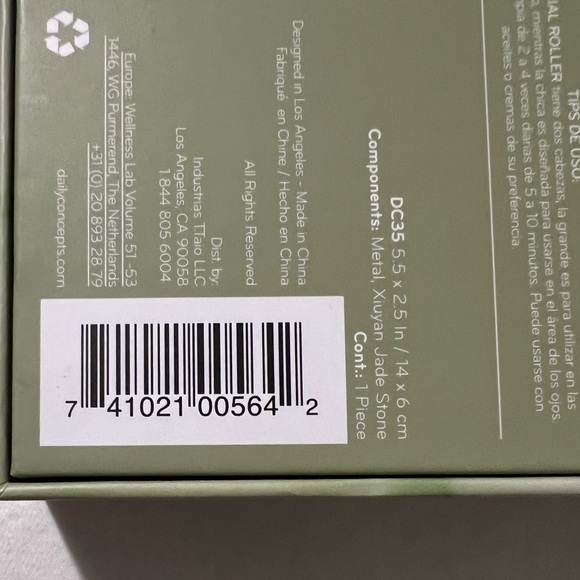 🌟NIB🌟 DAILY CONCEPTS Daily Jade Facial Roller - Picture 10 of 11